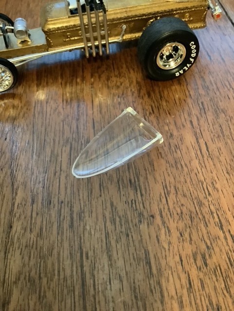 The Munsters DRAG U LA Canopy/Bubble Part 1/25 Scale