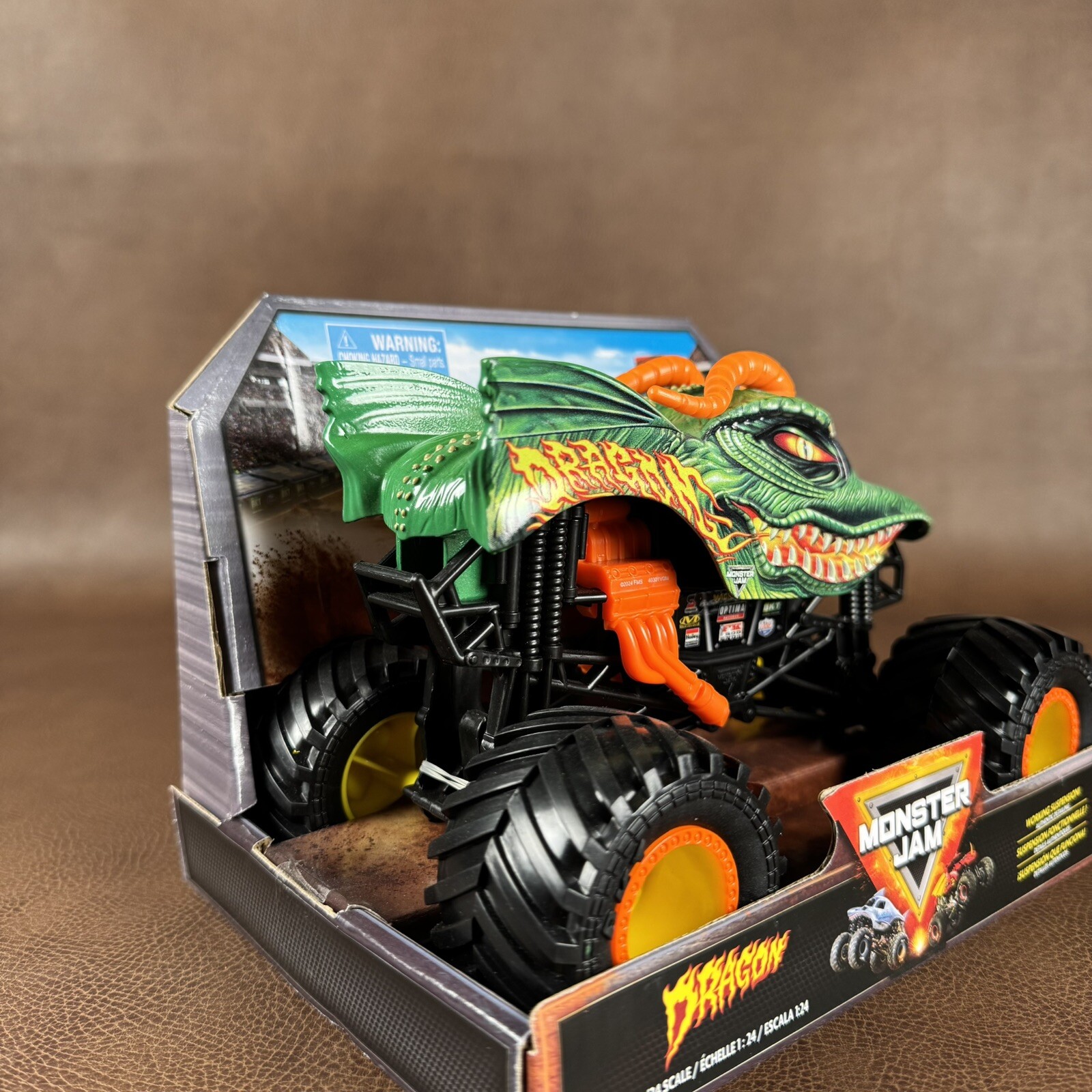 Monster Jam Truck Dragon 1/24 Scale Series 20 True Metal by Spin Master