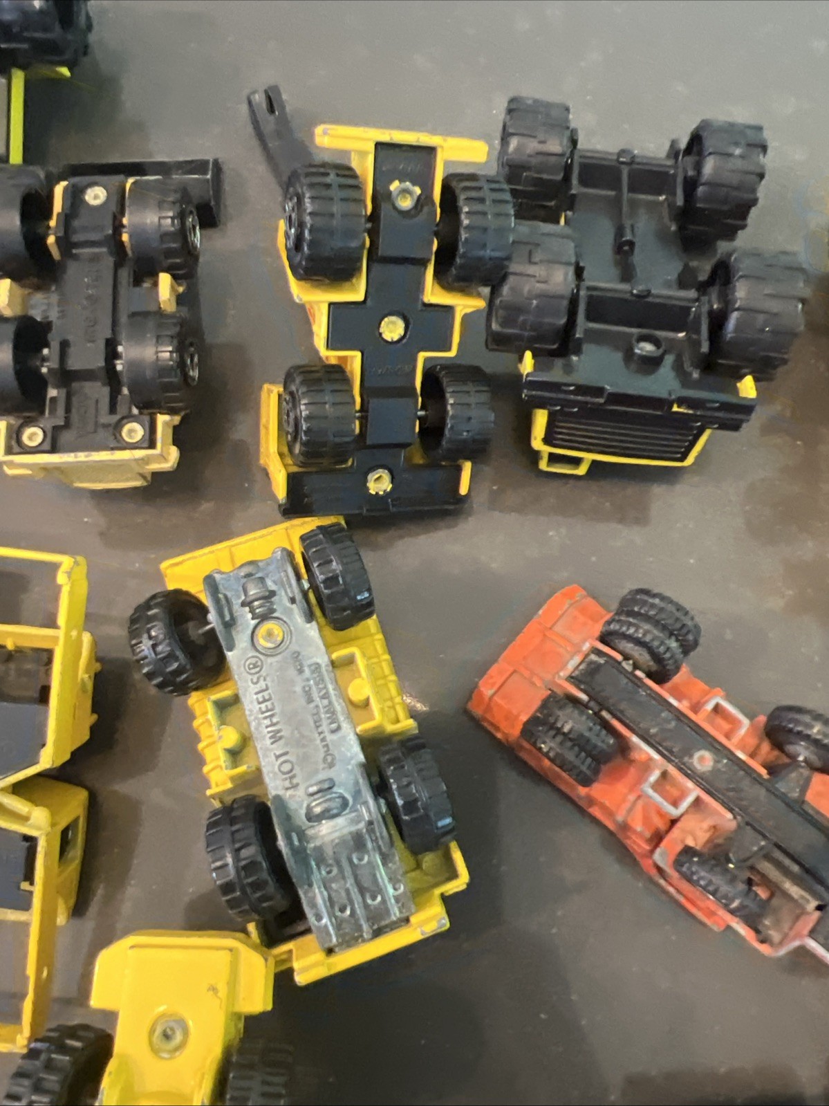Lot Of Construction Diecast & Plastic Mixed Brands And Models See Description