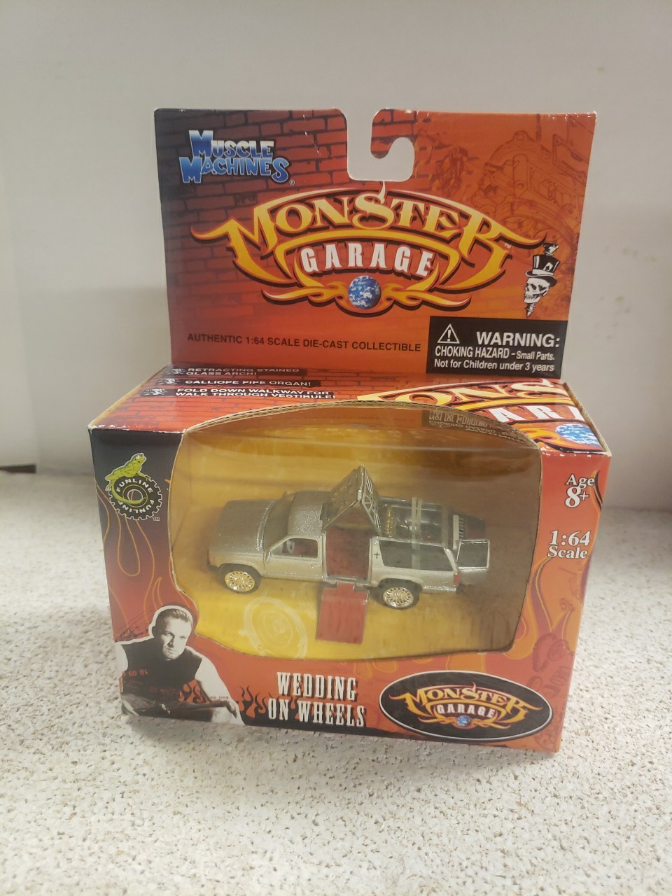Muscle Machines MONSTER GARAGE Lot of 6 x 1/64 scale diecast NIB (5 Different)