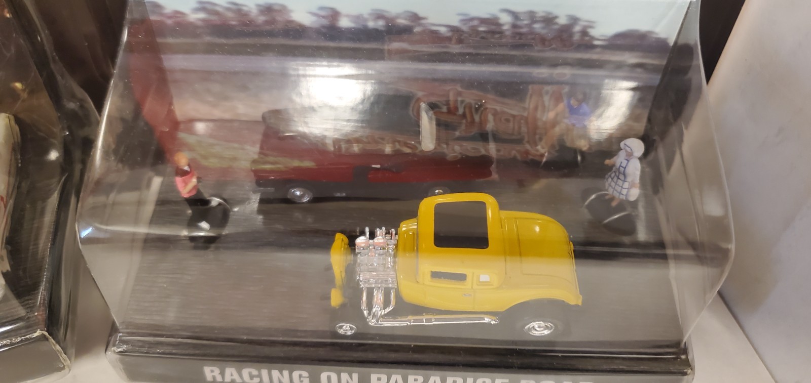 2001 JL American Graffiti Dioramas (lot of 2) Mels has crushed blister RARE VTG
