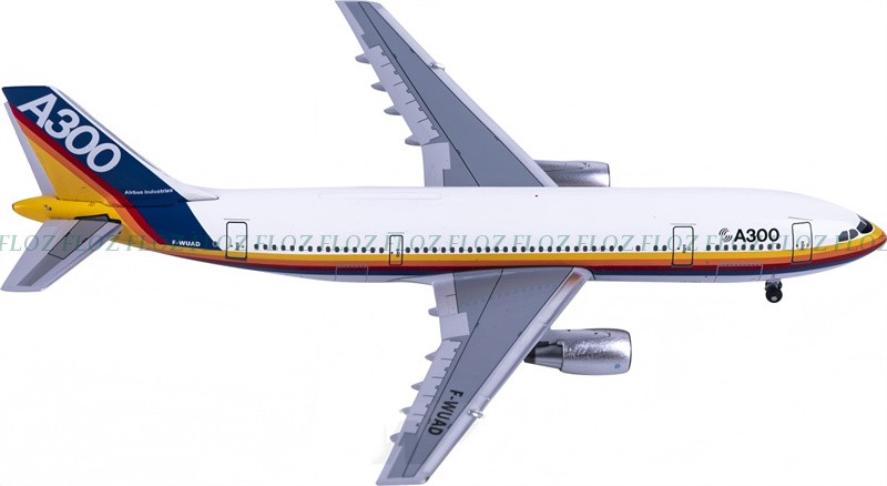 Aeroclassics 1:400 Airbus A300 F-WUAD DIECAST Aircraft Model