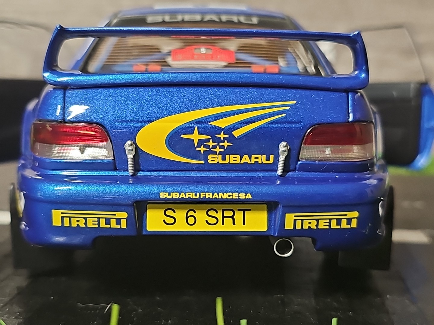 Autoart 89992 – Subaru Impreza WRC Monte Carlo Rally Burns Reid 1:18 Diecast Car