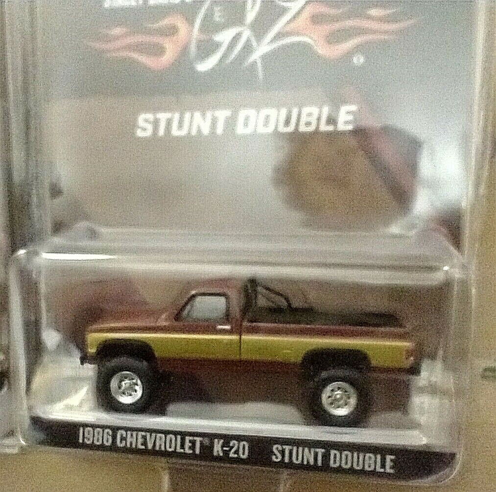 1986 SQUARE GMC K20 Stunt Double Stacey Fall Guy Tribute 1/64 51369 truck 4X4