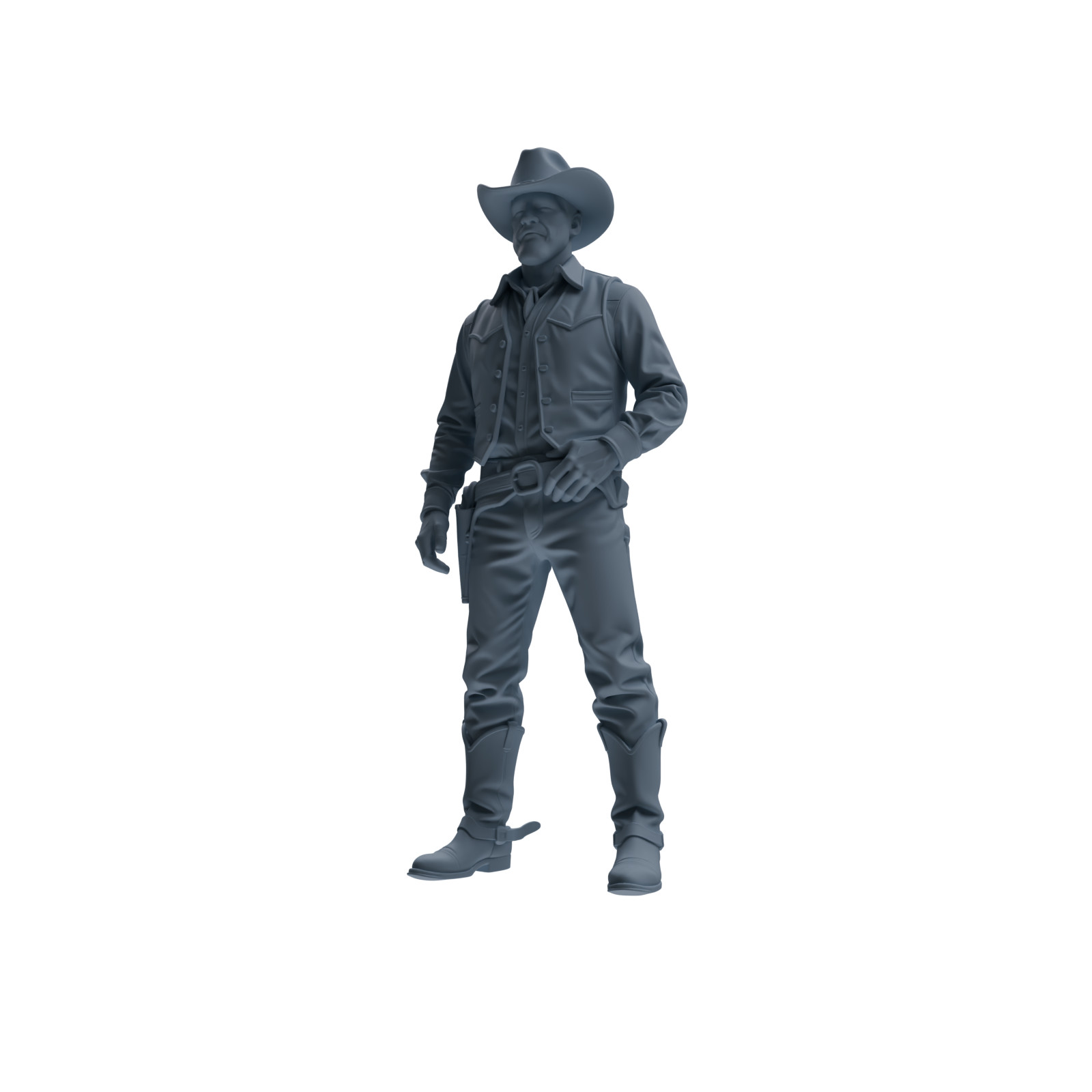 MRY-SFW 1/64/87 Western Cowboy Sheriff Multi-pose HO N Scale Miniatures Diorama
