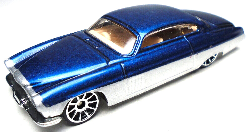2012 HOT WHEELS MYSTERY CARS FISH’D & CHIP’D BLUE & SILVER 3 1/8″ DIECAST CAR