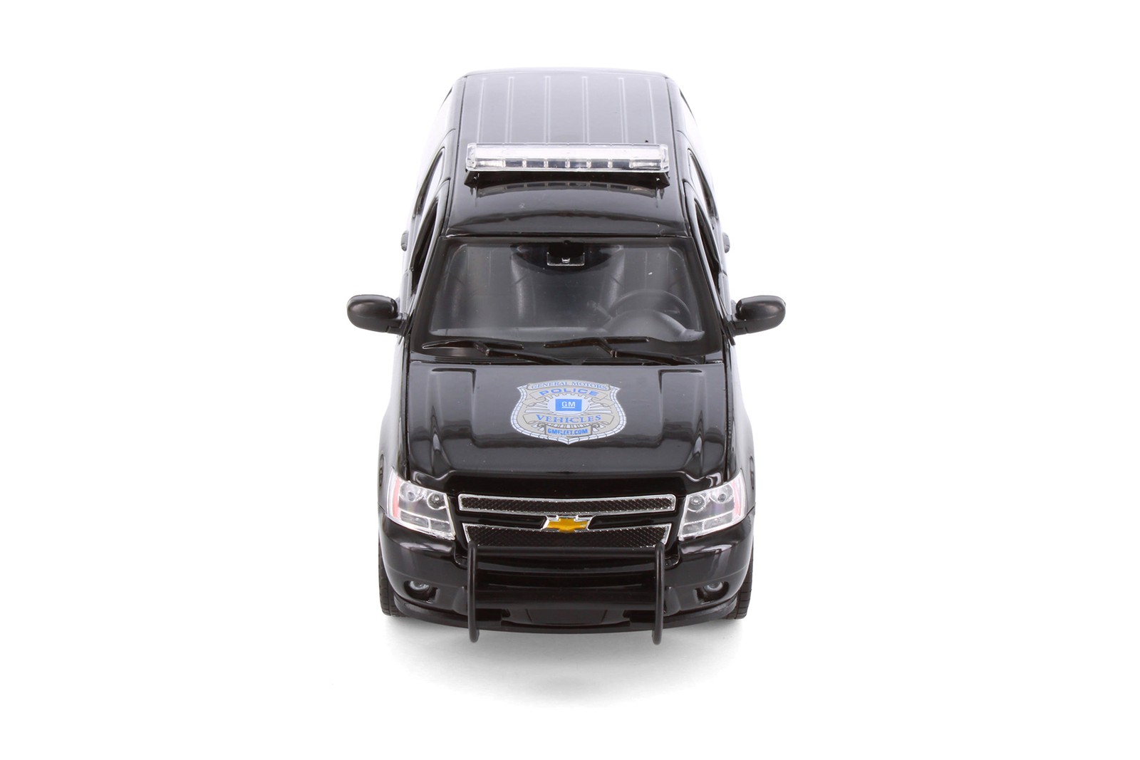 BOX OF 4 2008 CHEVY TAHOE GENERAL MOTORS POLICE 1/24 DIECAST CAR 22509BP/4D