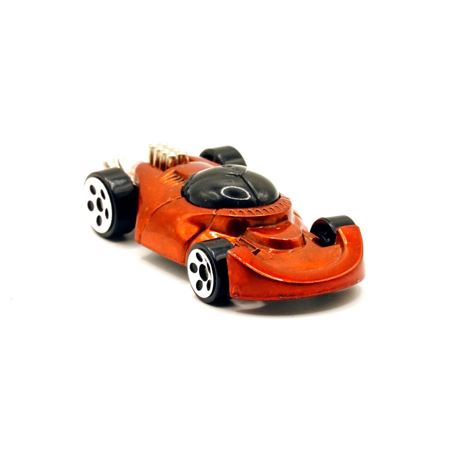 Hot Wheels McDonald’s Hot Rod Dragster Orange Copper 1999 1:64 Diecast Used