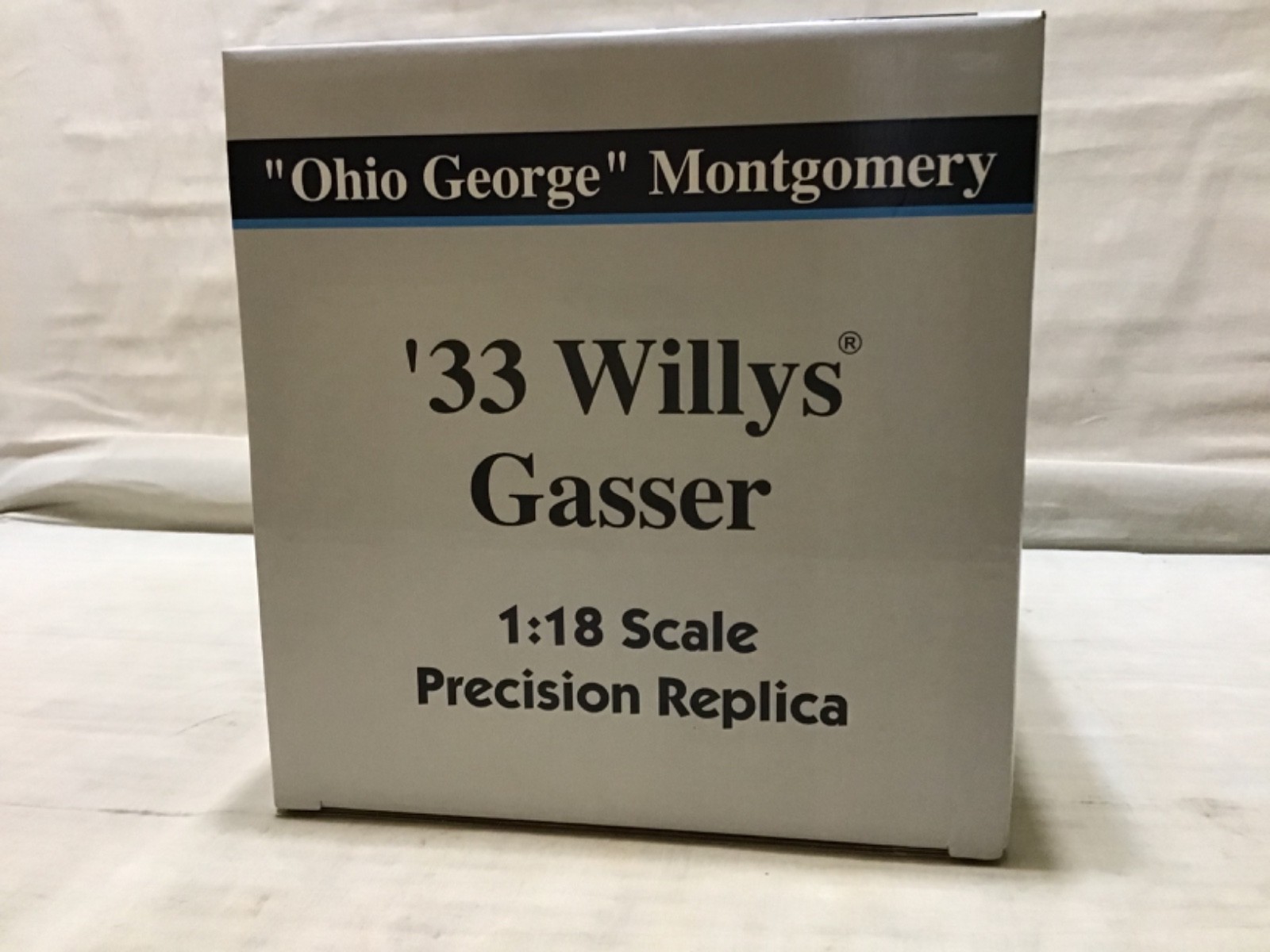 OHIO GEORGE MONTGOMERY 1933 WILLYS GASSER 1/18 PRECISION MINIATURES NHRA PRM04
