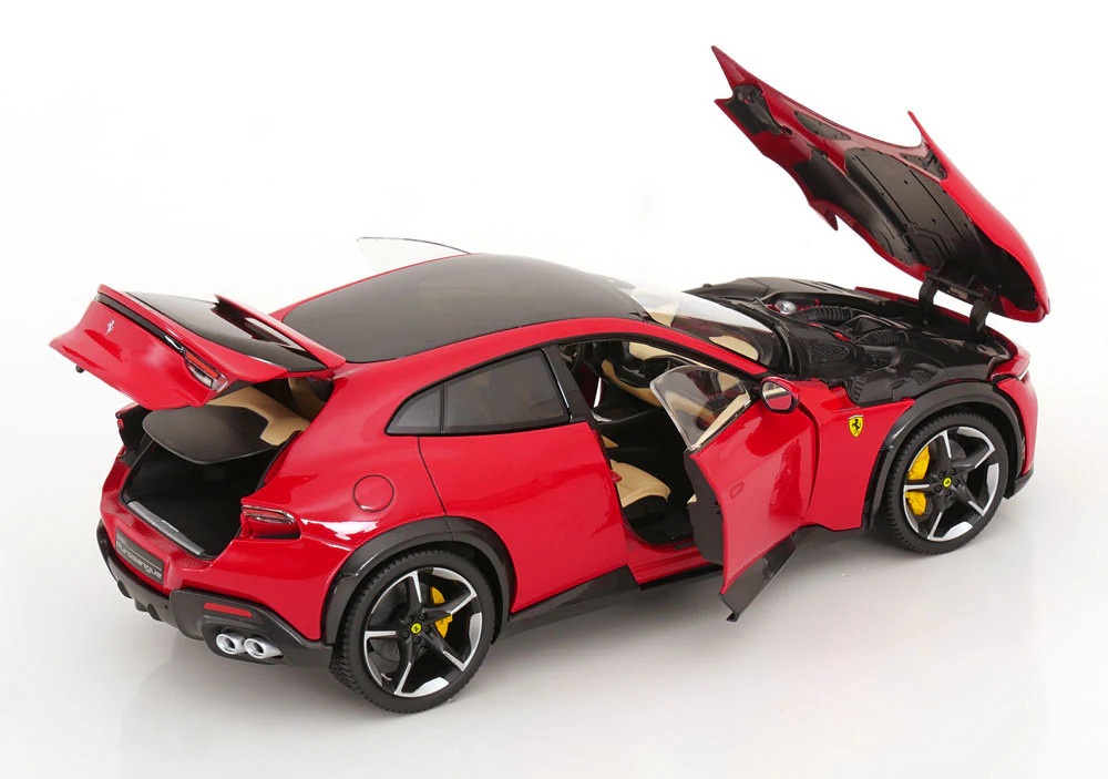 1:18 Ferrari Purosangue — Rosso Corsa (Red) — Polistil 18FE02020