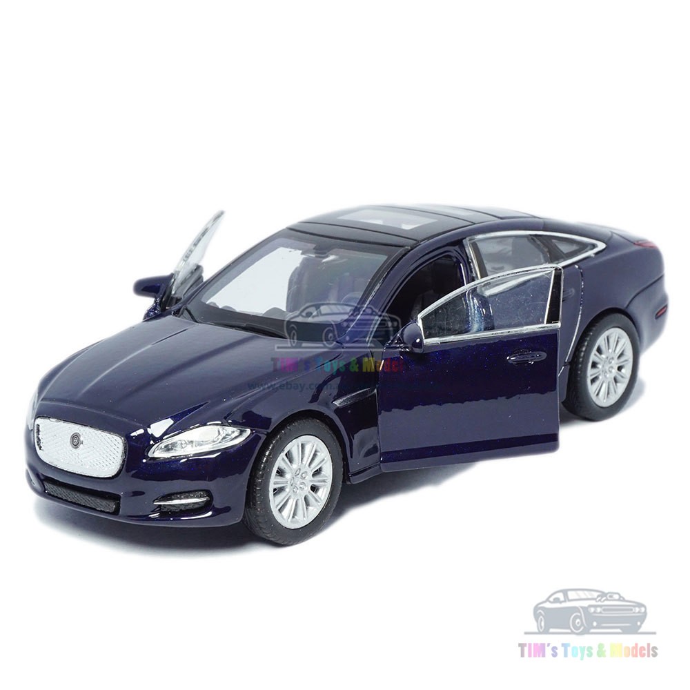 1/44 Jaguar XJ 2010 Model Car Alloy Diecast Toy Vehicle Collection Kid Gift Blue