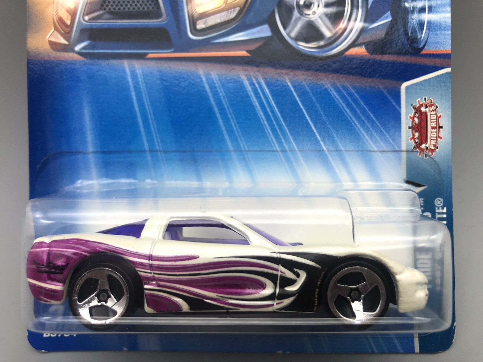 Hot Wheels Chevrolet Chevy Corvette 1997 Corvette Car Pride Rides Diecast #196
