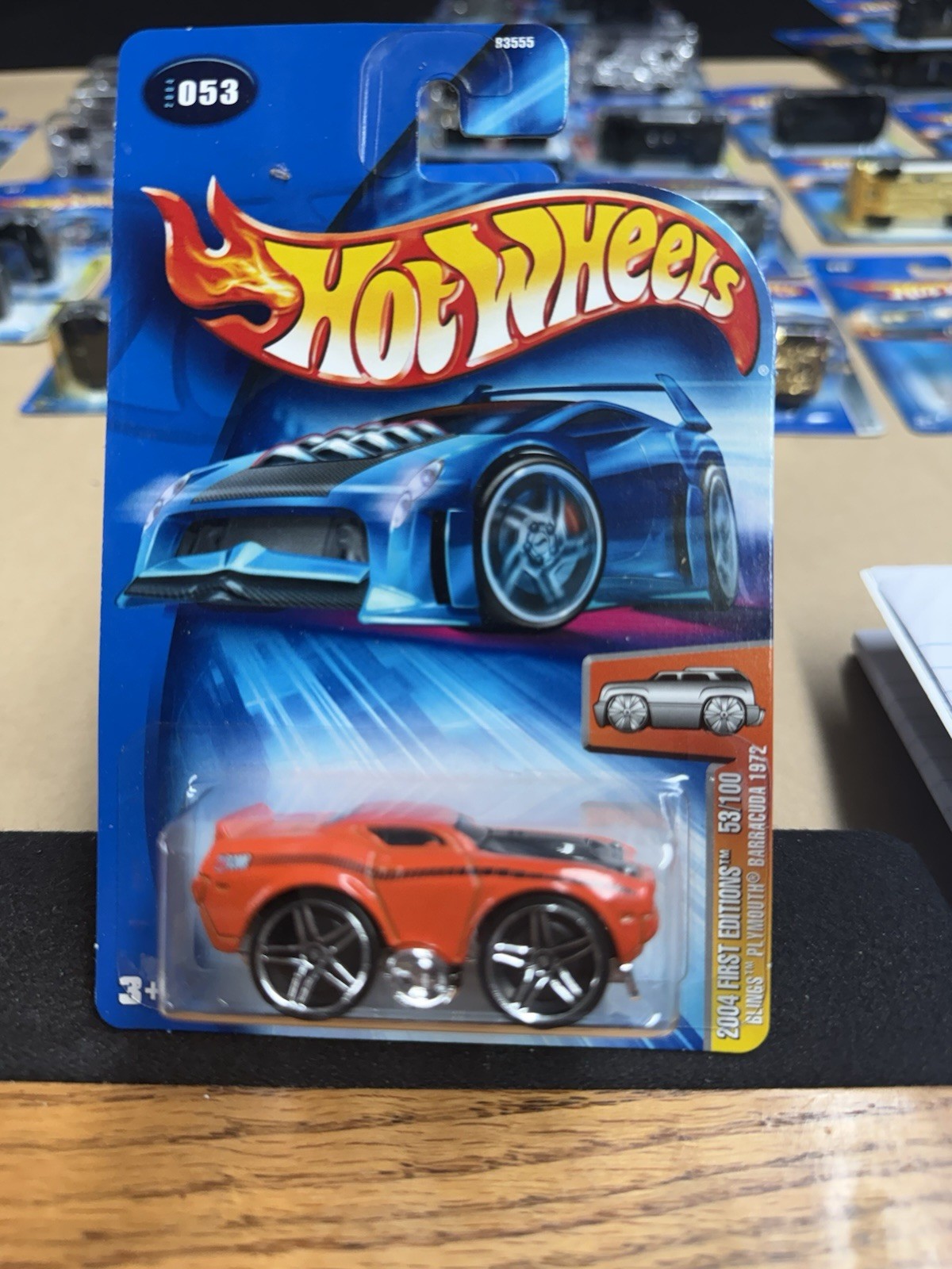 2004 Hot Wheels First Editions Blings Plymouth Barracuda 1972 #53