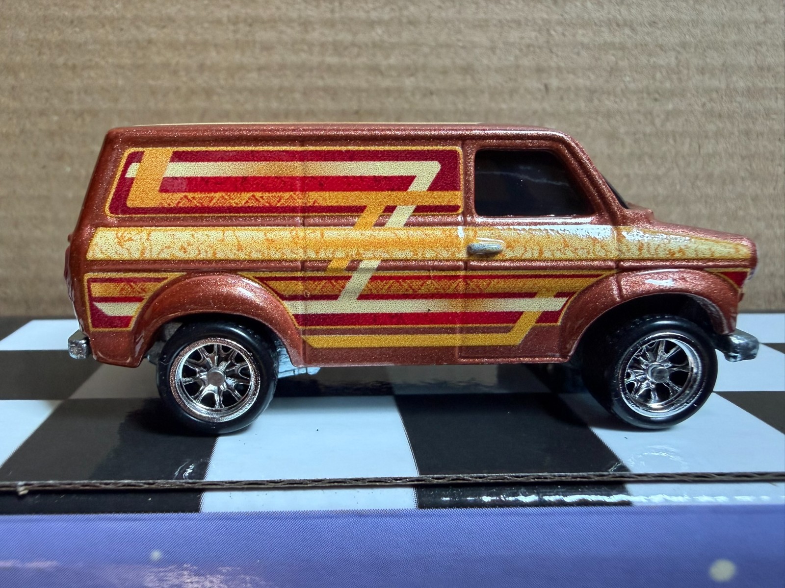 2024 Hot Wheels Boulevard Premium Ford Transit Supervan (Brick Red) *NEW/MINT*