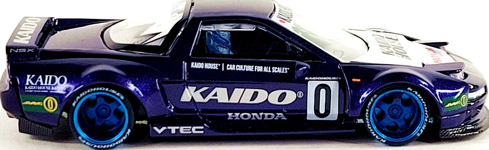 Kaido House x Mini GT Honda NSX Kaido Racing V2 🟪 PURPLE 🟪 1/64 KHMG173