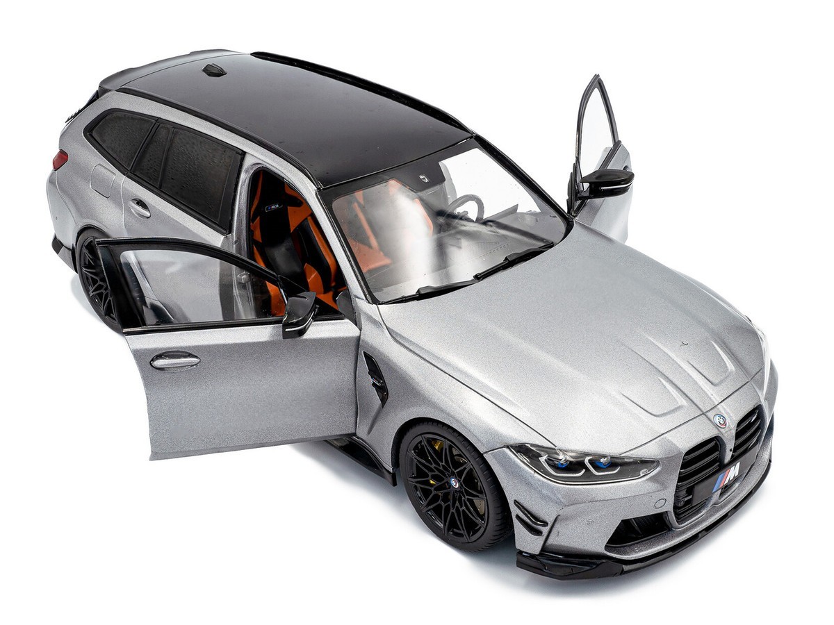 SOLIDO 2024 BMW M3 TOURING with PERFORMANCE PARTS 1/18 SILVER S1813702