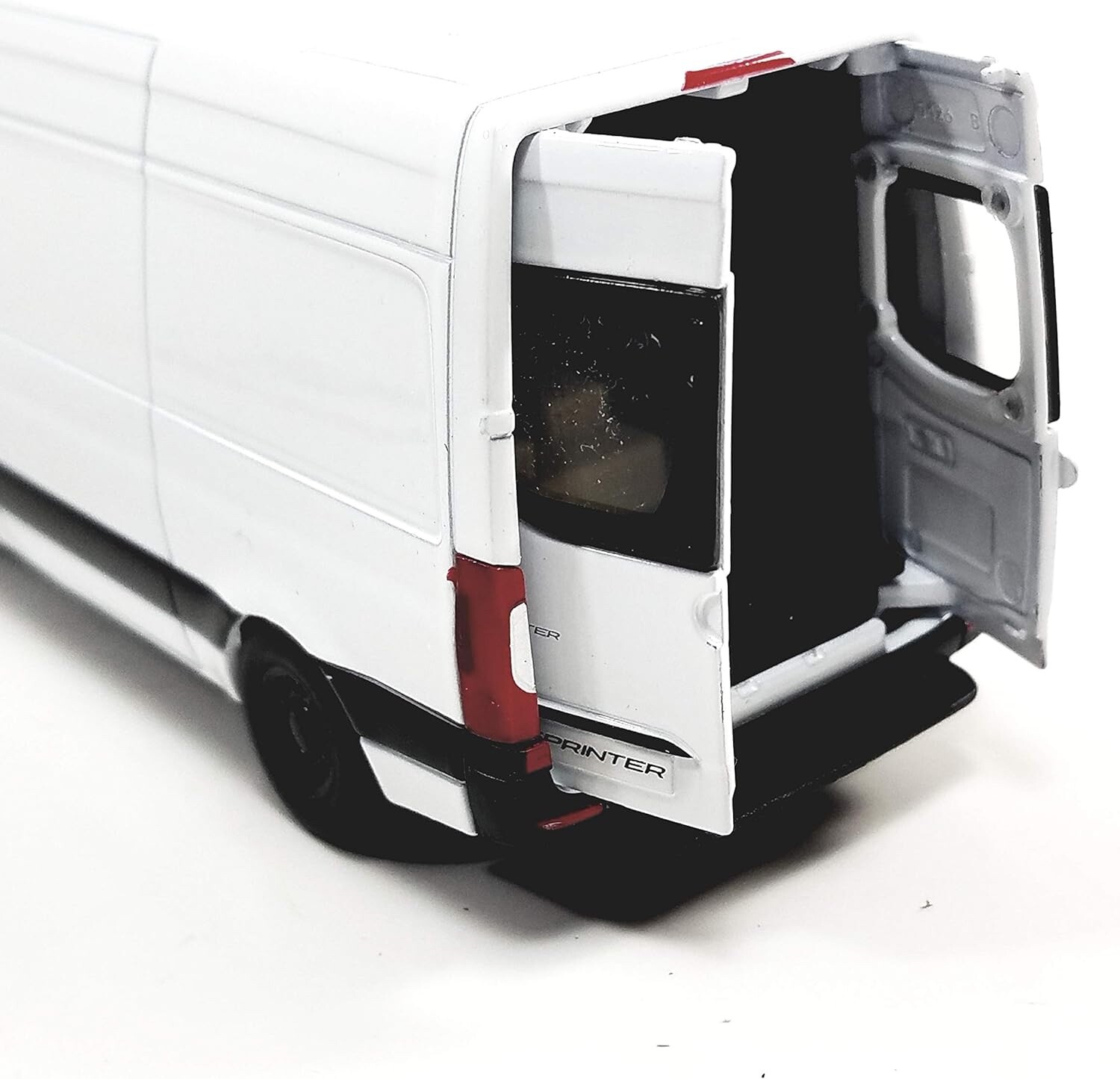 KiNSMART 2019 Mercedes-Benz Sprinter Cargo Van White 1:48 Scale Die Cast Metal