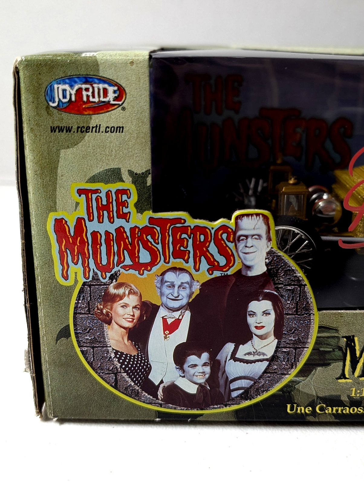 Munsters Dragula Coffin Body Dragster & Photo Signed by Butch Patrick “Eddie”