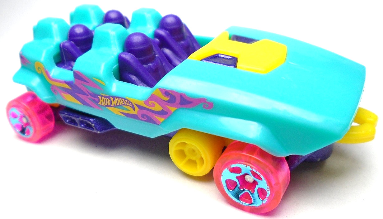 2025 HOT WHEELS HW FUN PARK LOOPSTER BLUE 1:64 DIECAST 2 3/4″ ROLLER COASTER CAR