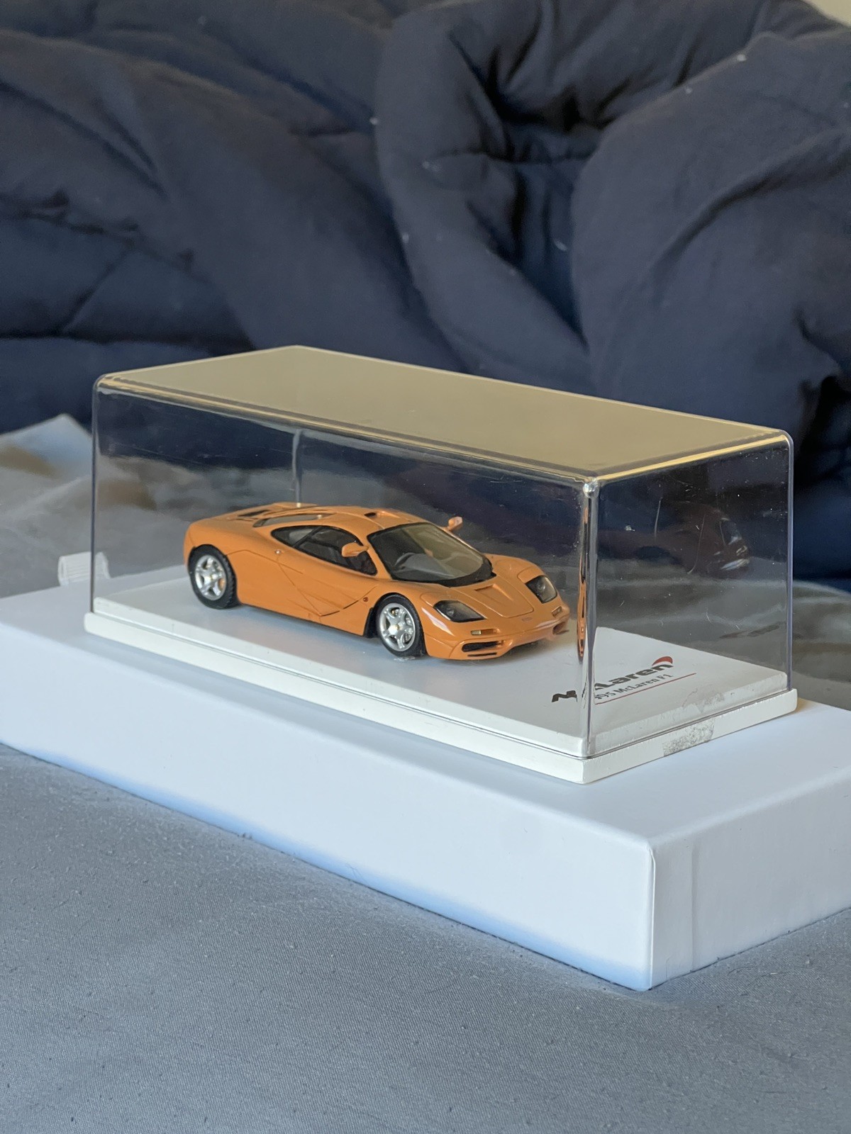 TSM 1:43 McLaren F1 High Mirrors Papaya Orange Diecast Model (TSM134326) RARE