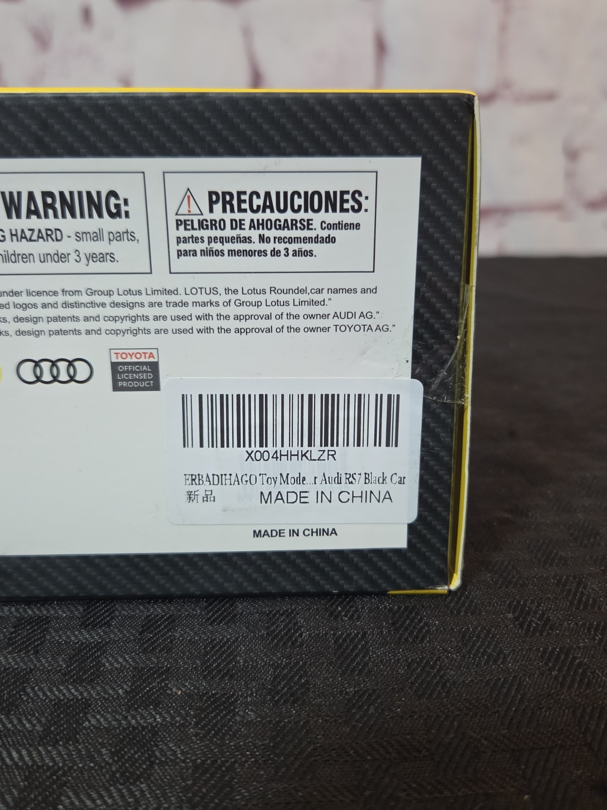 1:32 Audi RS7 Sportback Diecast Car Model Alloy Pull Back 6 Doors Open