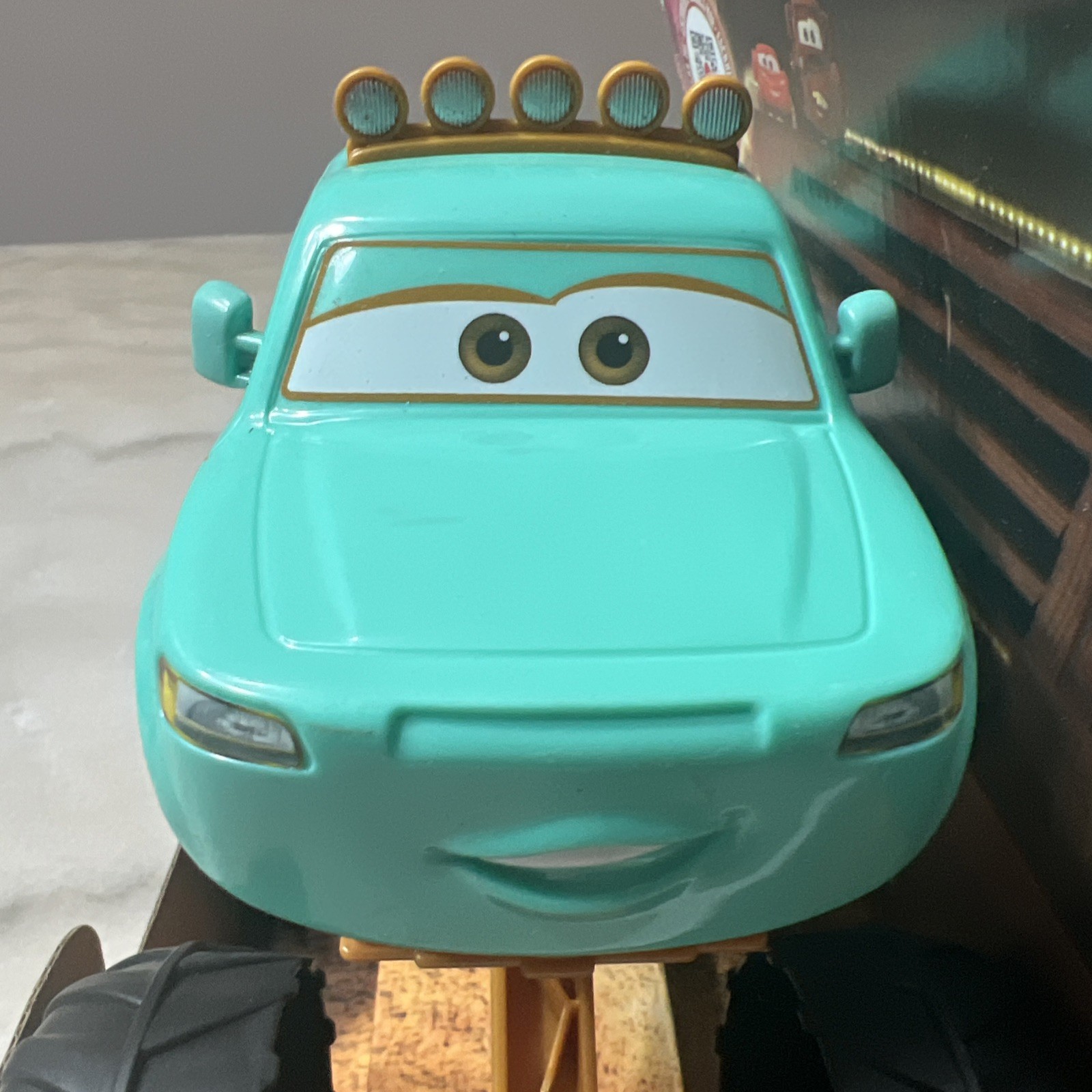 Disney Pixar Cars On The Road Circus Stunt Ivy Monster Truck 2023 Mattel