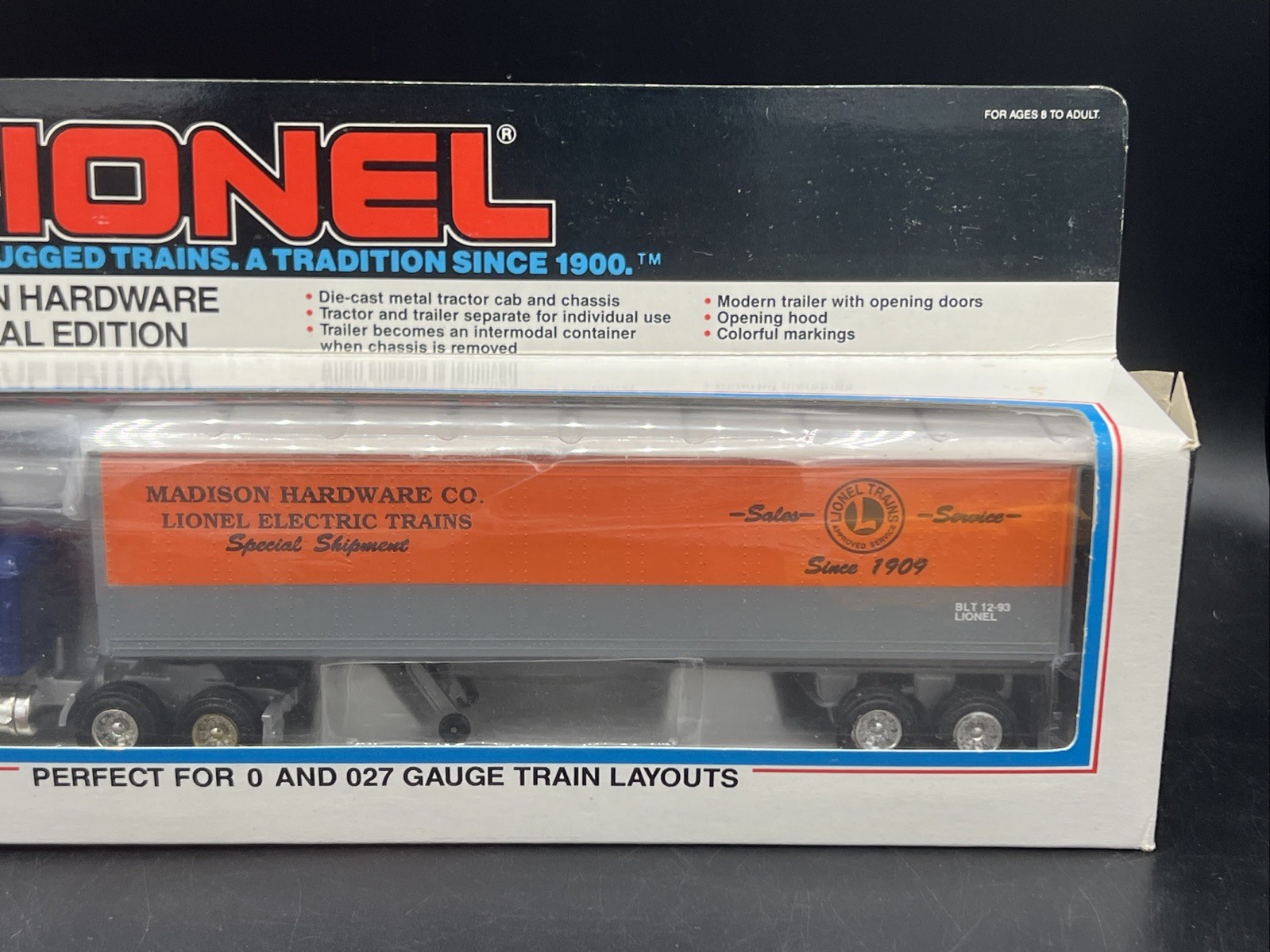Lionel Trains Madison Hardware LCCA Special 6-52025 1993 Vtg *read*