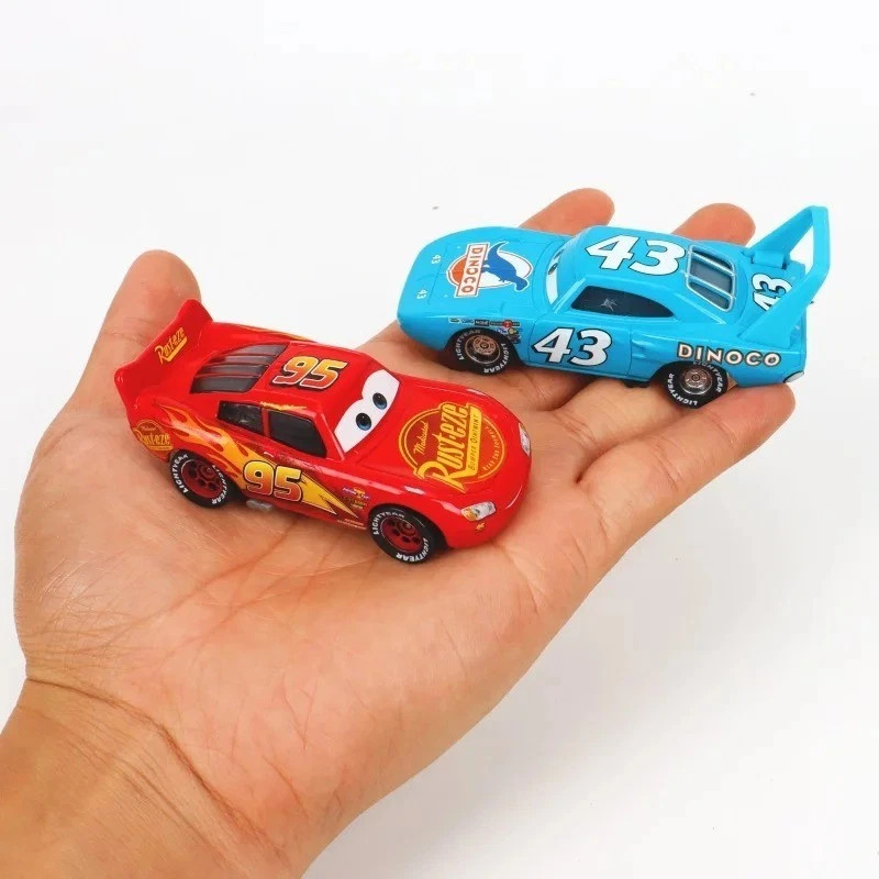 Disney Pixar Cars Movie Lightning DJ Wingo Miss Fritter DieCast Model Gift Loose