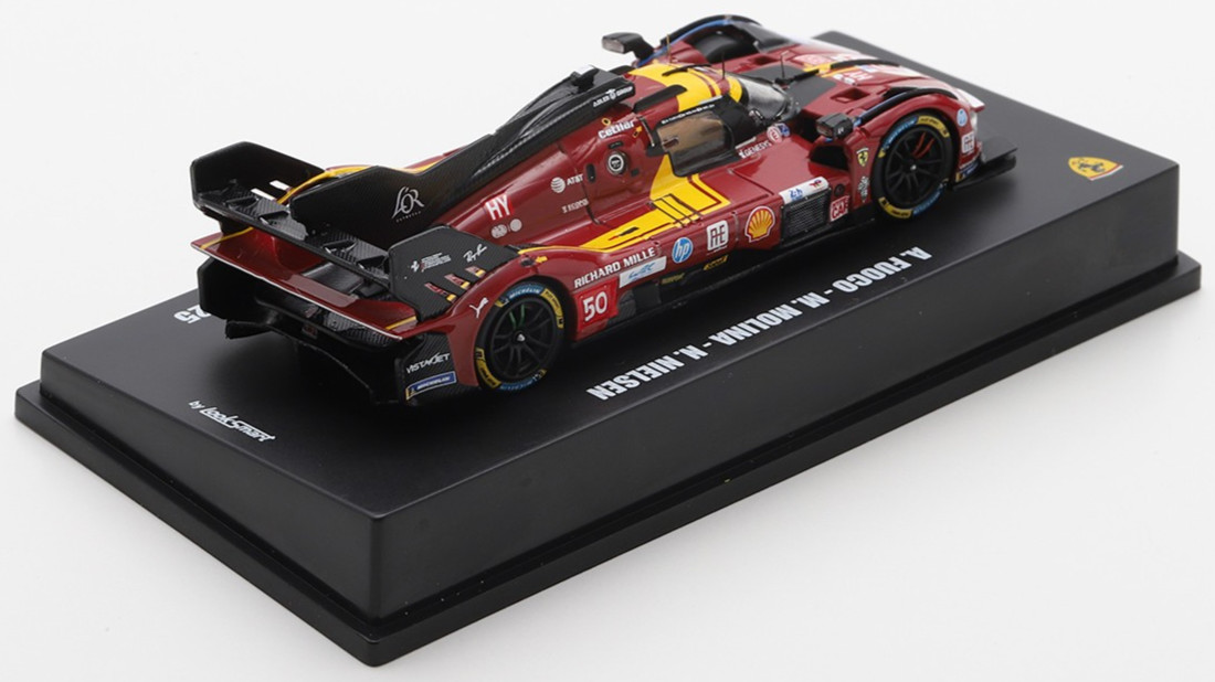 LookSmart Ferrari 499P #50 – AF Corse – 2025 24hrs Le Mans 1:64 Car LS64008LM