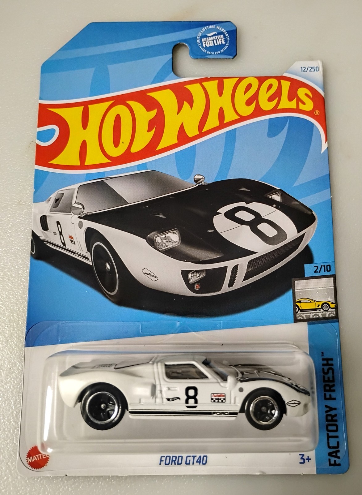 Hot Wheels ’17 Ford GT, Ford GT40, ’67 Ford GT40 Mk.IV, Ford GT-40 Lot 8