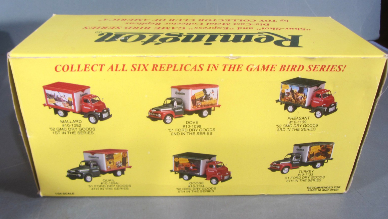 First Gear Diecast Remington Turkey #6 in Series ’51 Ford Delivery Truck w/Box