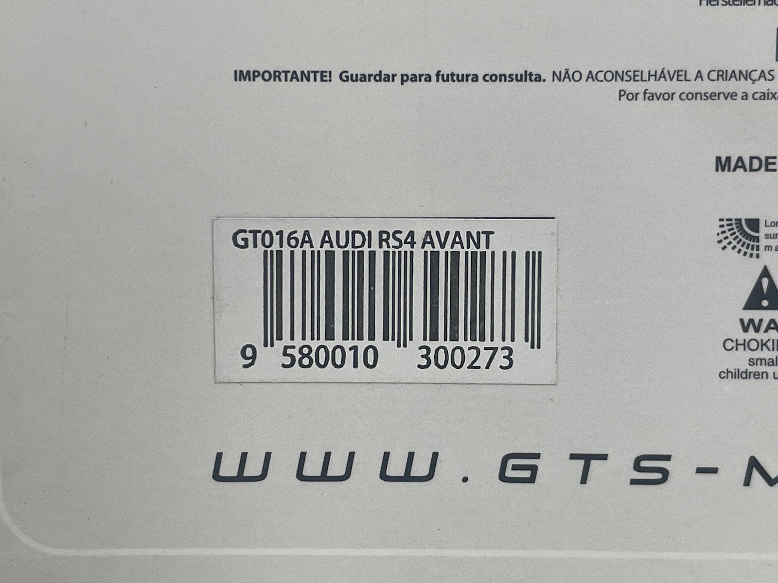 GT Spirit 1/18 Audi (B8)RS4 Avant Red 2013(GT016A)