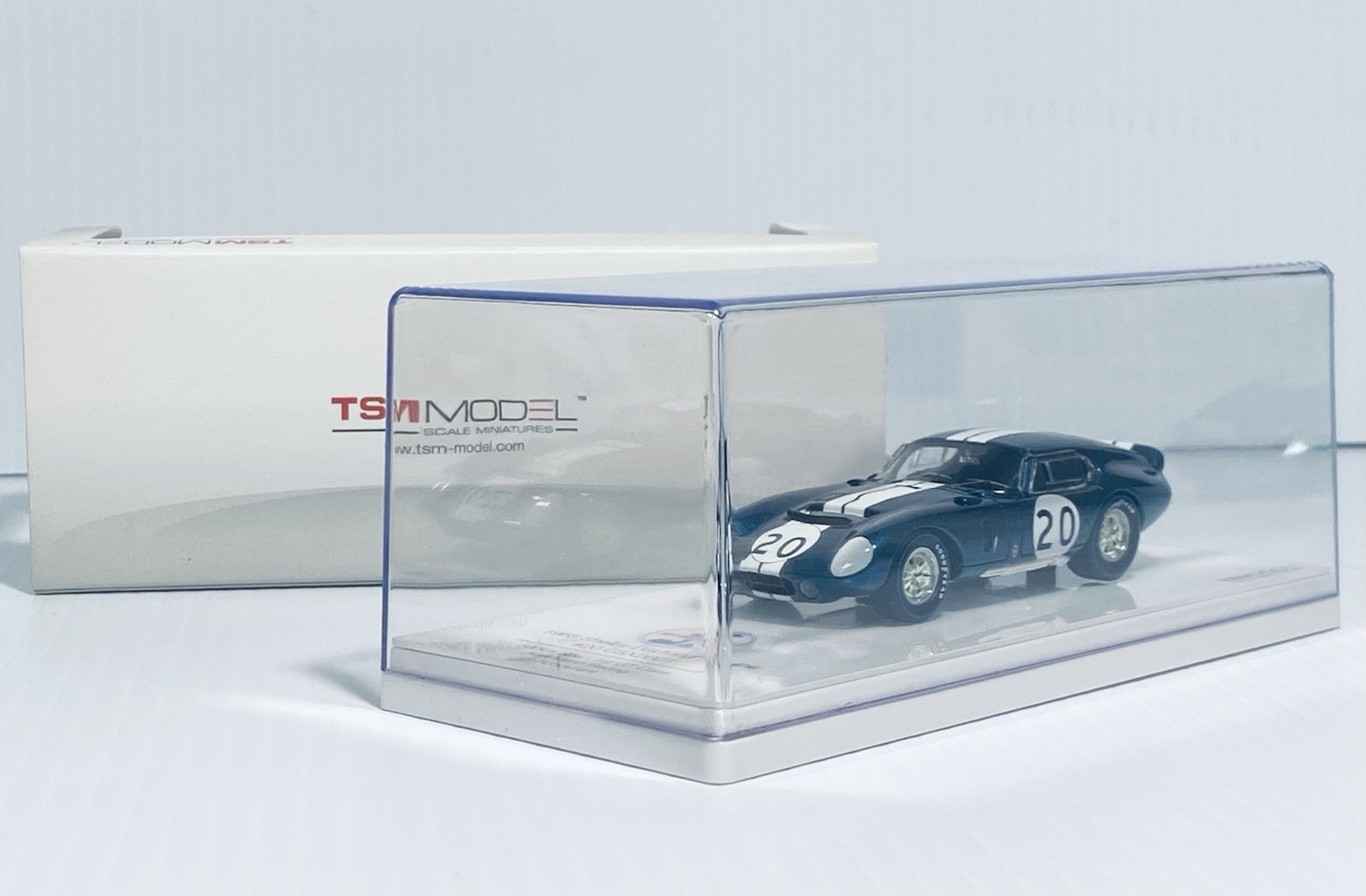 Rare TSM 1965 Shelby Daytona Coupe #20 500KM Spa 1 Alan Mann Racing B. Bondurant
