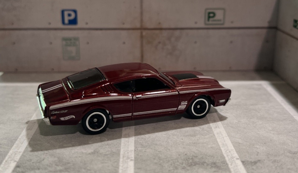 NEW 2025 HOT WHEELS ’69 Mercury Cyclone (Dark Red Version) Loose