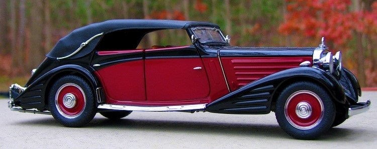 Classic Custom Built Metal Body Concept Model 1 Hot Rod 12 Race Car 24 18