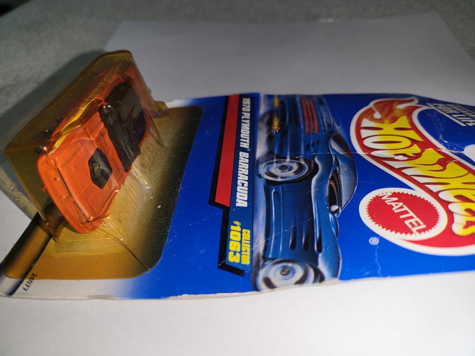HOT WHEELS #1063 1970 PLYMOUTH BARRACUDA 1999 FIRST EDITIONS