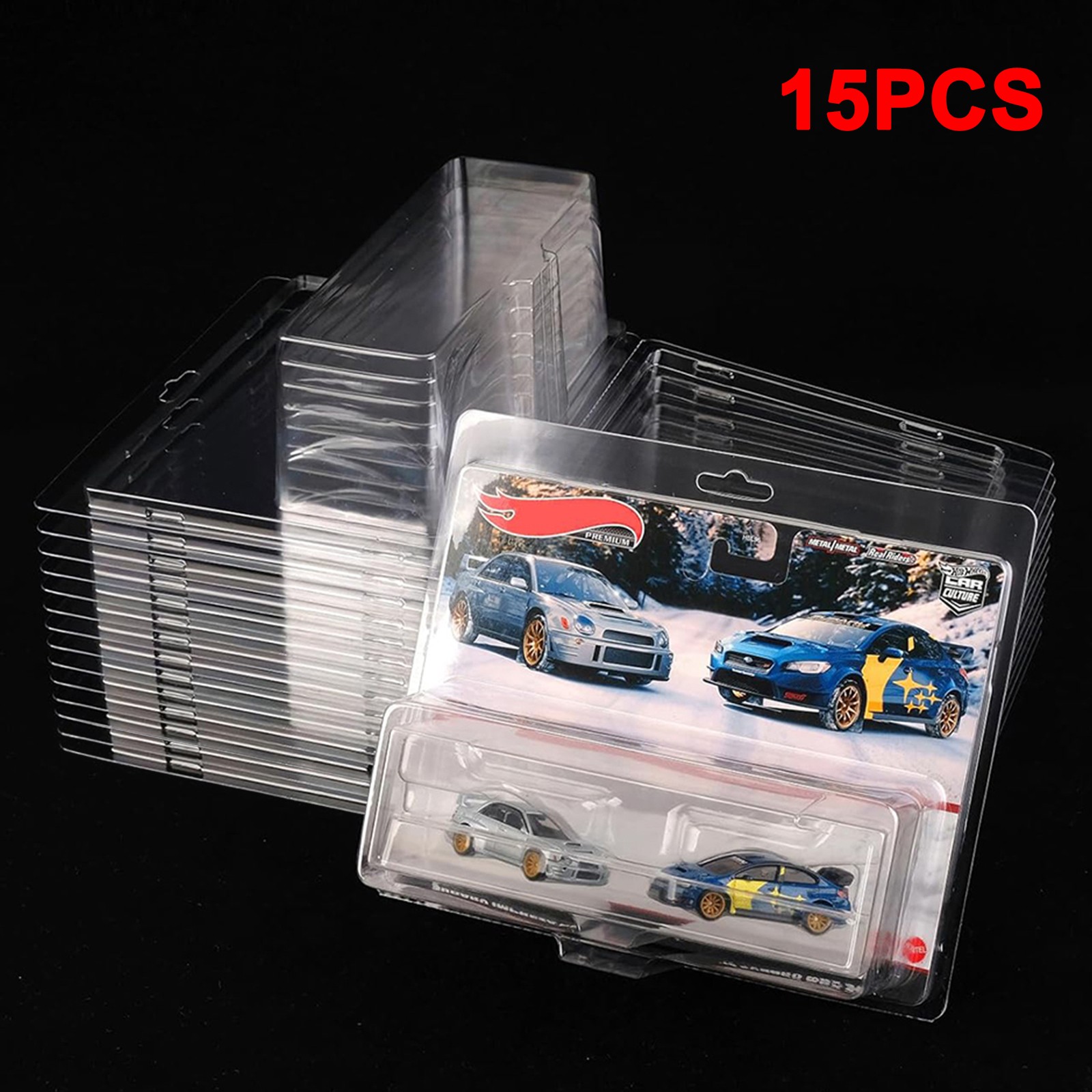 5-50Pcs Clear Protector Display Case For HW 2-Pack 2025 The New Series