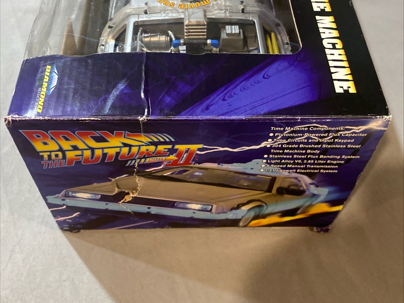 Diamond Select Back to The Future Time Machine Mark I Electronic Vehicle