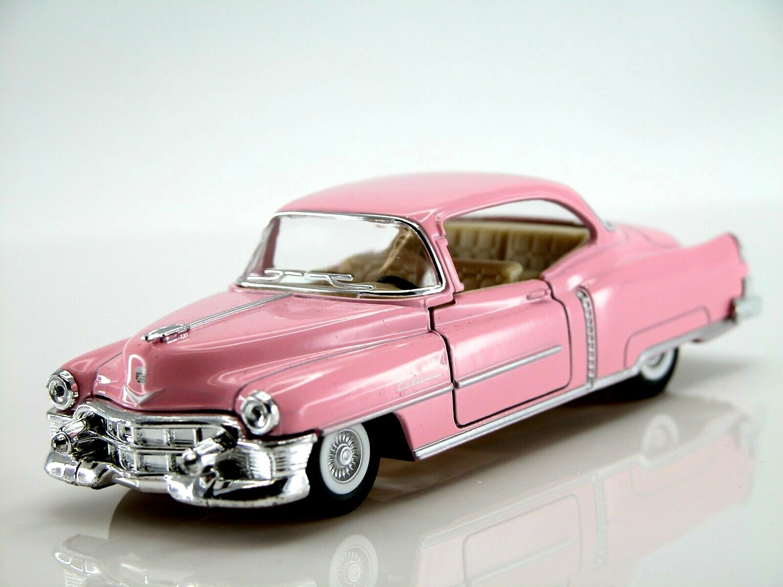 2pcs Kinsmart 1953 Cadillac Series 62 Coupe Scale1:43 Die Cast Collectable
