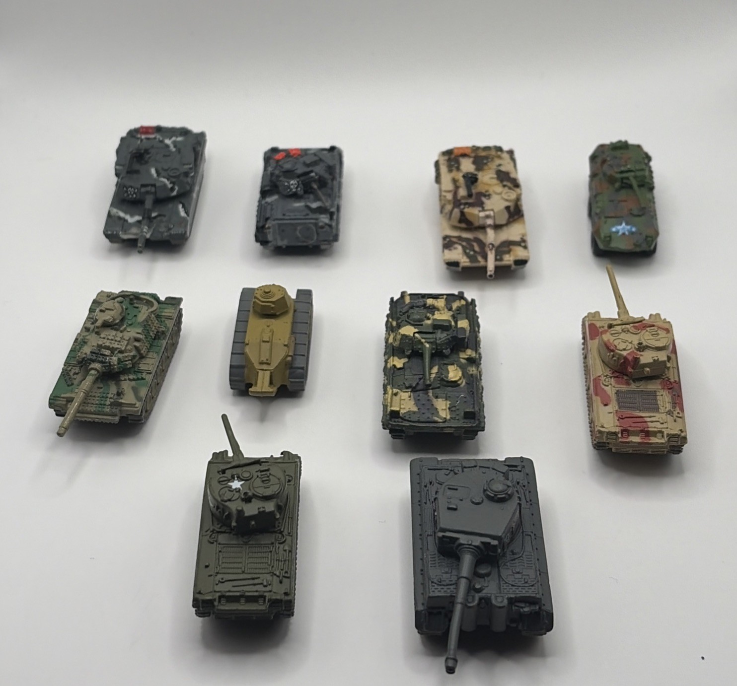 Vintage Galoob Micro Machines Military Vehicles Lot Of 10**NOT MINT HAVE WEAR