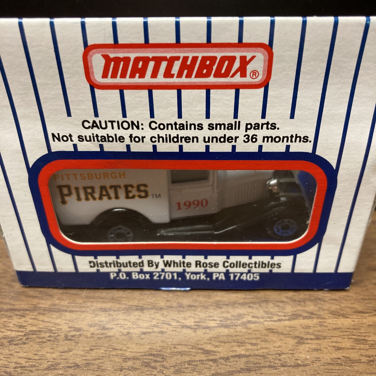 Matchbox Team Collectible Limited Edition. 1990 Pittsburgh Pirates Age 3 and up