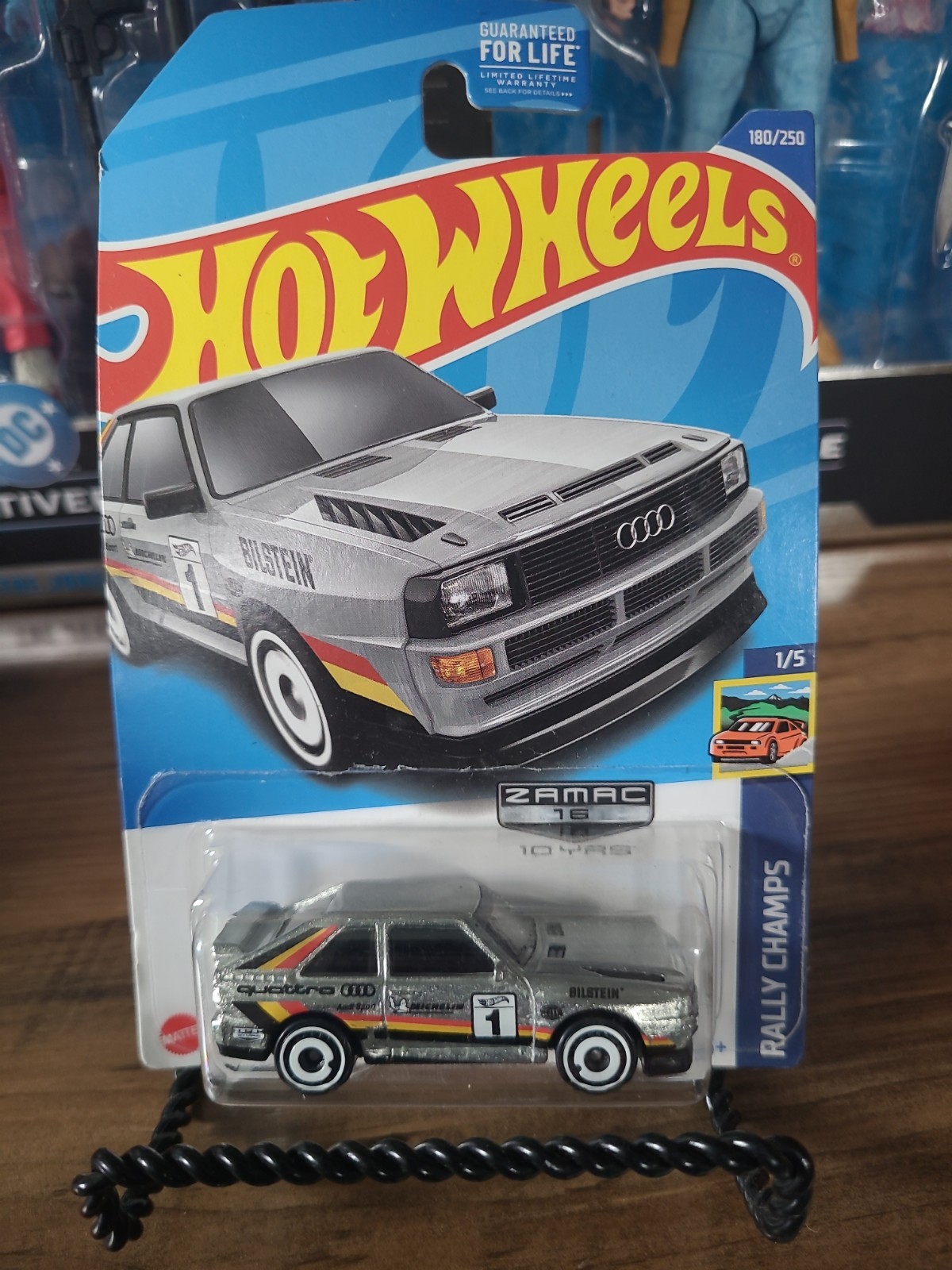 Hot Wheels Rally Champs 1/5 ’84 Audi Sport Quattro in Zamac 180/250