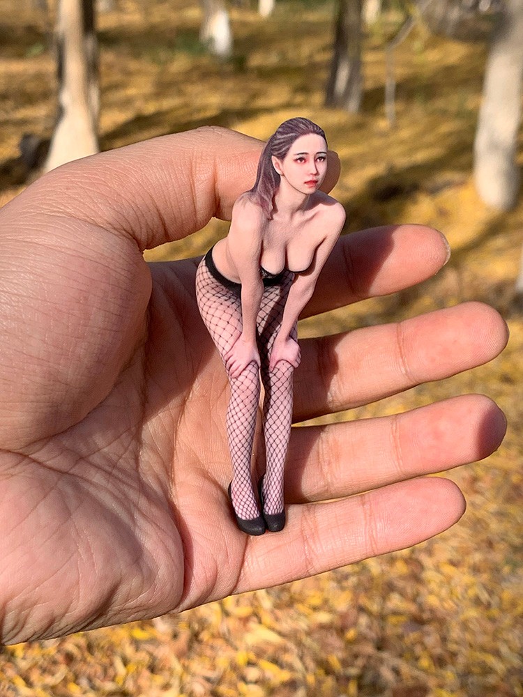 1/18 1/16 1/12 Diorama Sexy Underwear Girl Scene Miniatures Figure Doll For Car