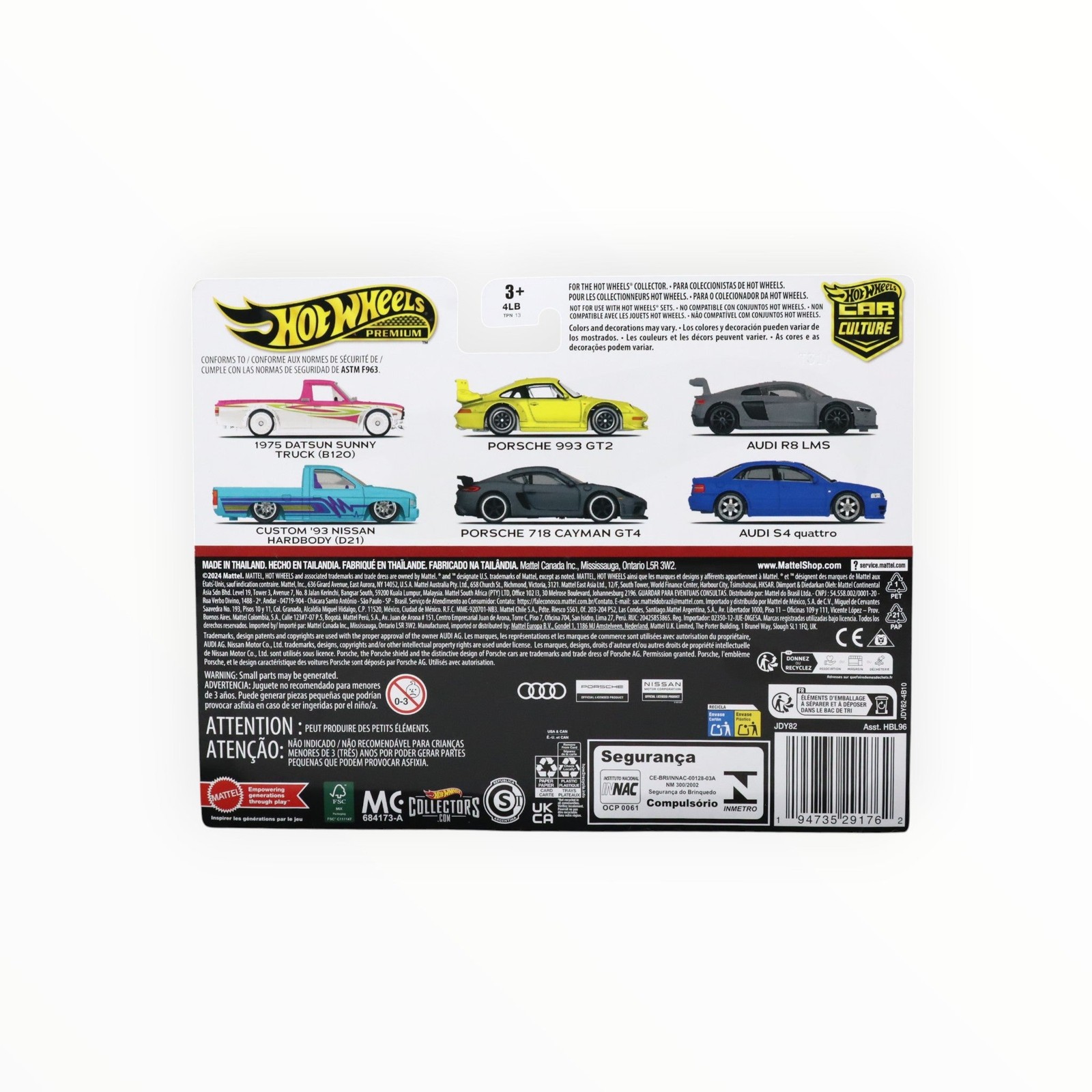 Hot Wheels Audi – 2026 Car Culture 2-Packs A
