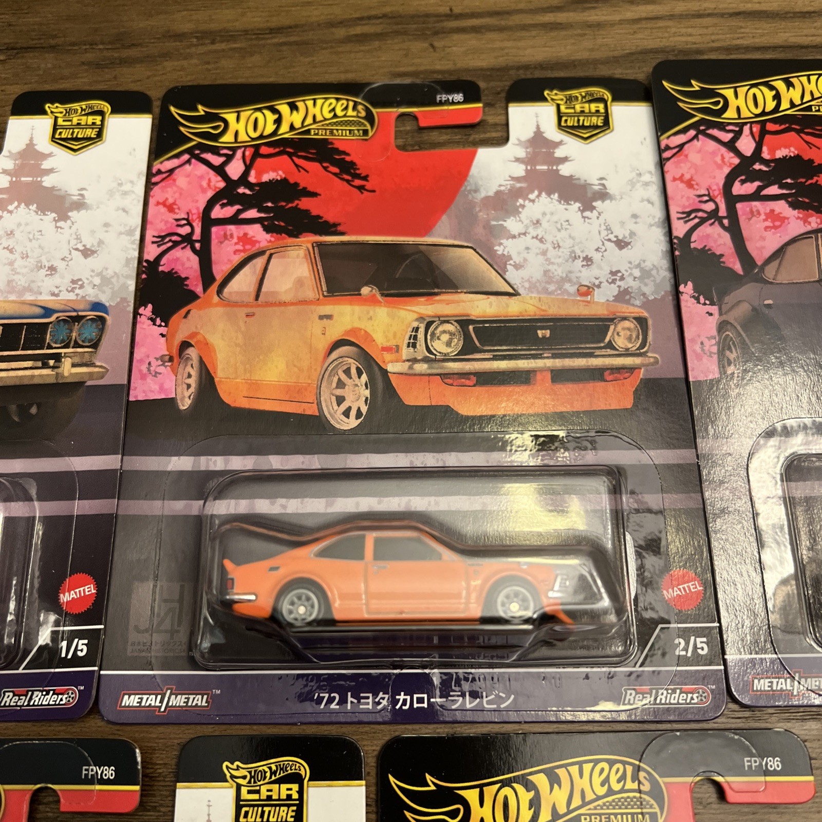 Hot Wheels Car Culture Japanese Cars Set 1-5