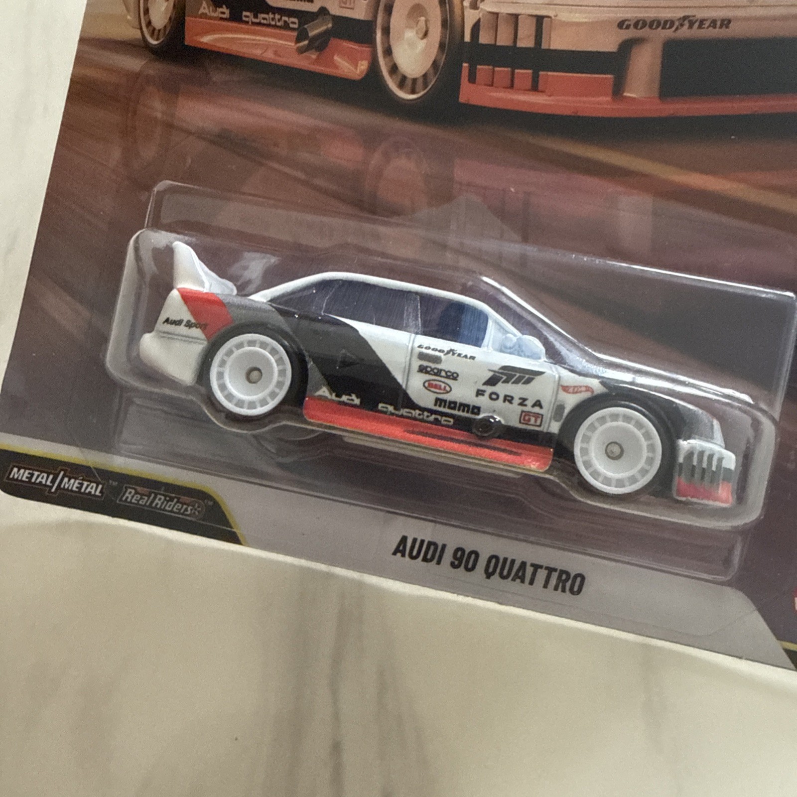 Hot Wheels Premium Pop Culture Real Riders Forza Audi 90 Quattro