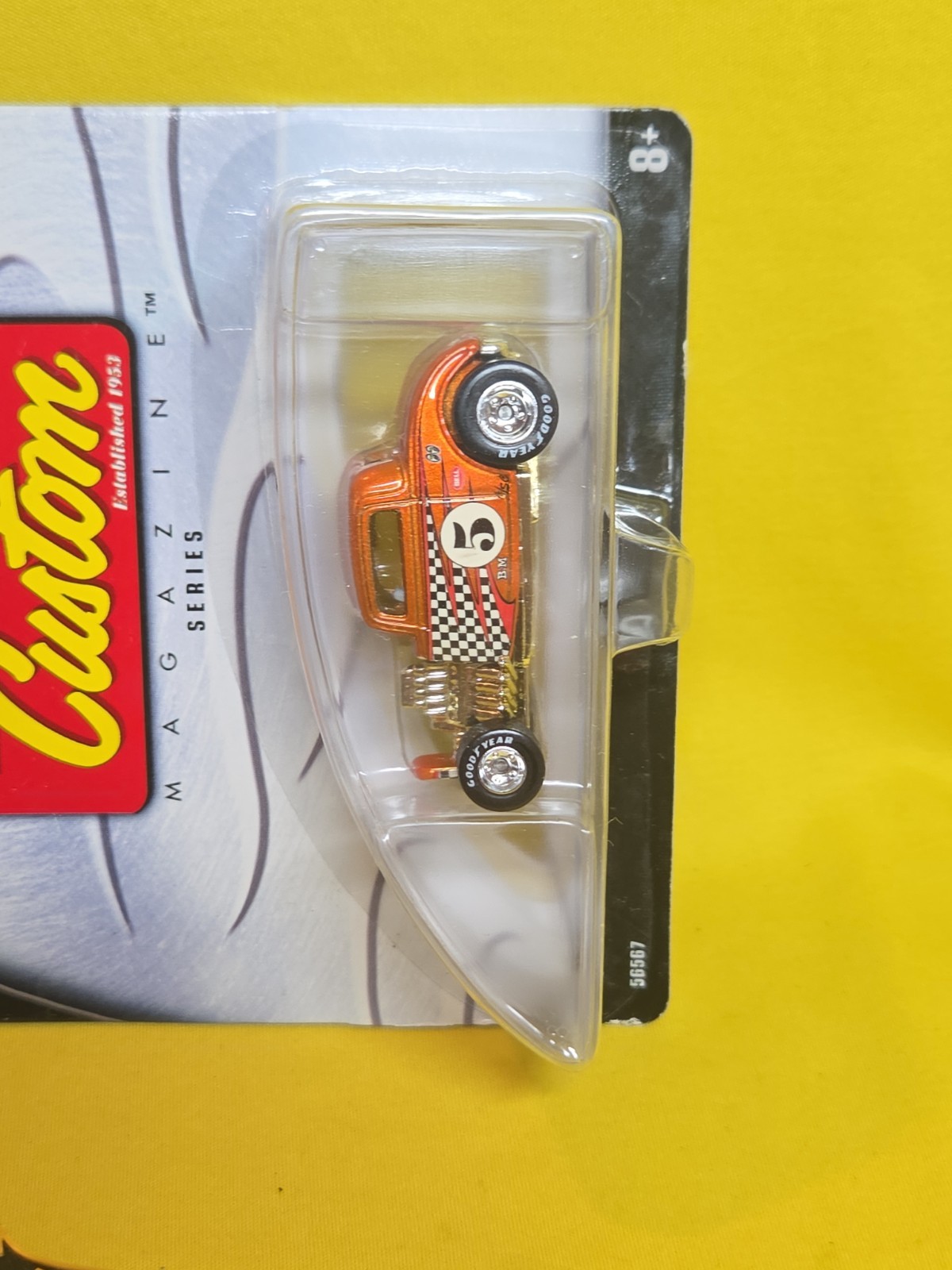 2002 Hot Wheels 100% Rod & Custom Series 1/4 ’32 FORD Orange RR & Gift 🔥48
