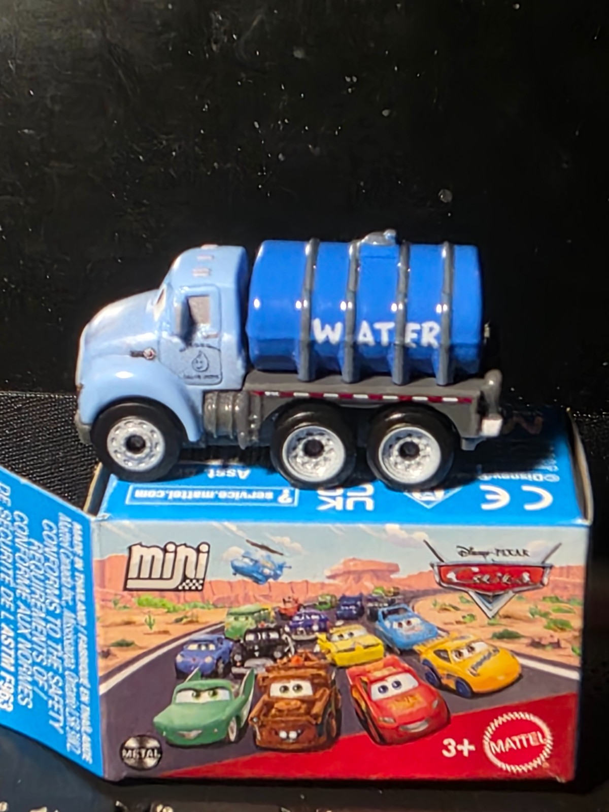 2026 Series 2 / Disney Pixar Cars Mini Racer Mr. Drippy Water Tanker Truck