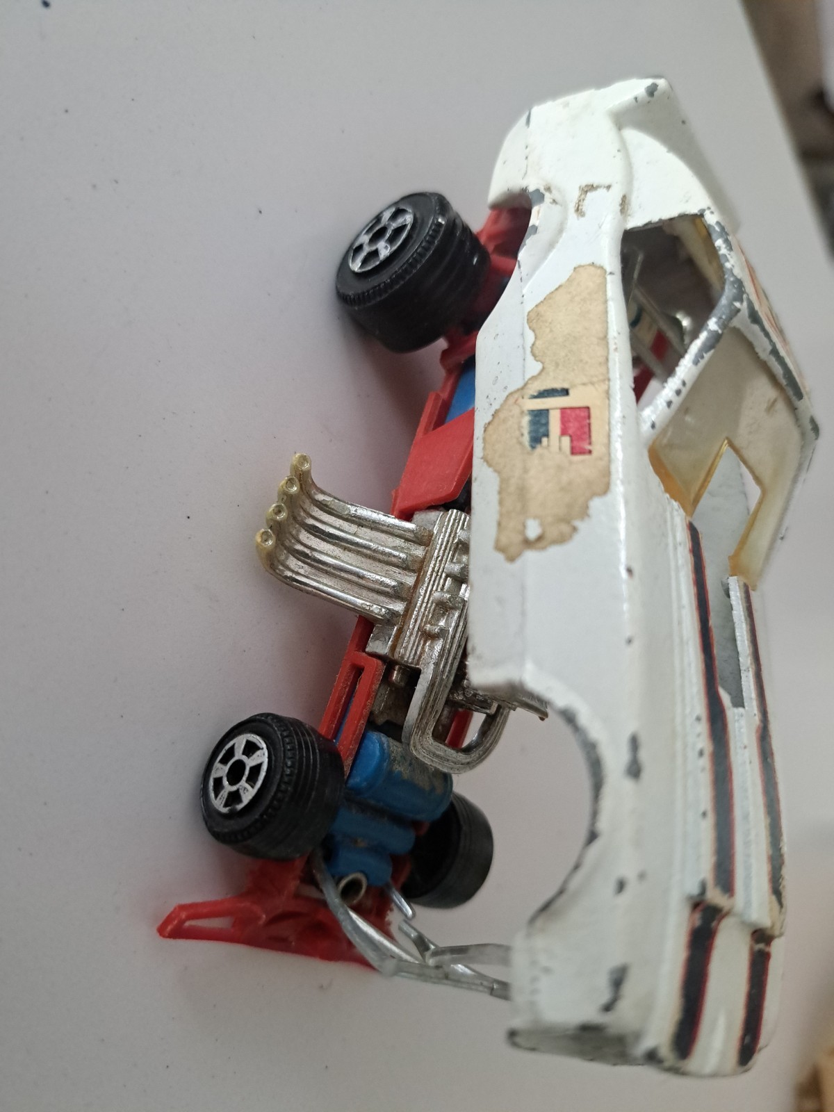 Ideal Toys Evel Knievel 33 Funny Car Dragster 1976 Hong Kong J 1453 H.t.f