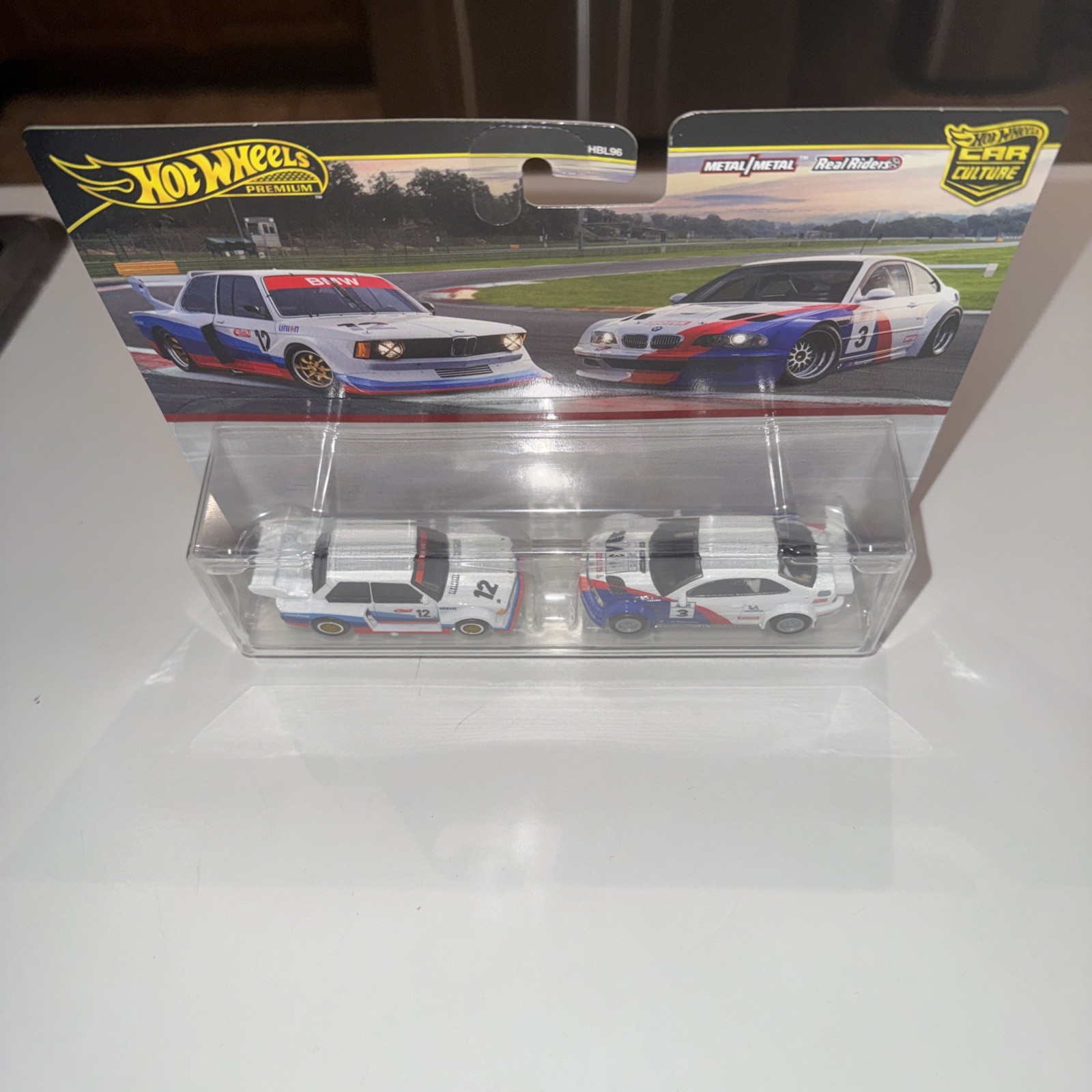 2024 Hot Wheels Premium Car Culture 2 Pack BMW 320 Group 5 & 2001 BMW M3 GTR